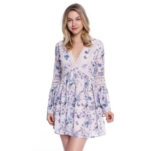 Taylor & Sage floral lace mini dress